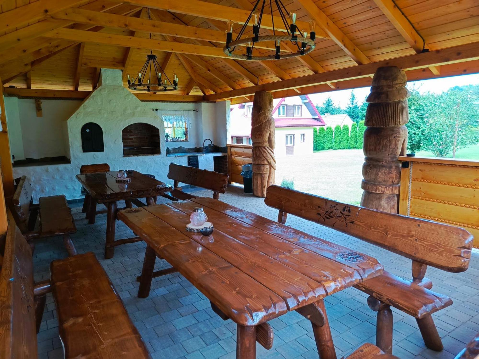 Drozdówka nad Soliną - Chata z Kominkiem Exterior foto